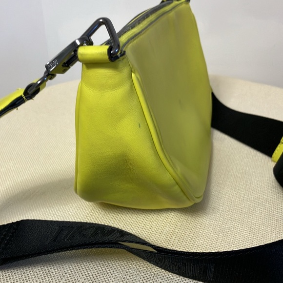 DKNY Orion Crossbody Bag Lemon Yellow - Picture 7 of 16